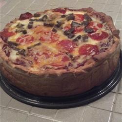 Double Crust Stuffed Pizza