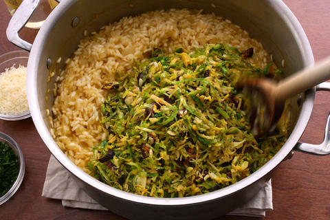 Brussels Sprouts and Lemon Risotto Recipe
