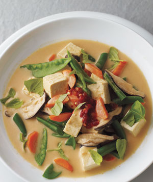 Thai Curry Vegetable and Tofu Soup
