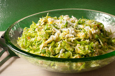 Shaved Brussels Sprouts Salad Recipe