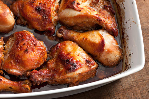 Asian-Marinated Baked Chicken Recipe