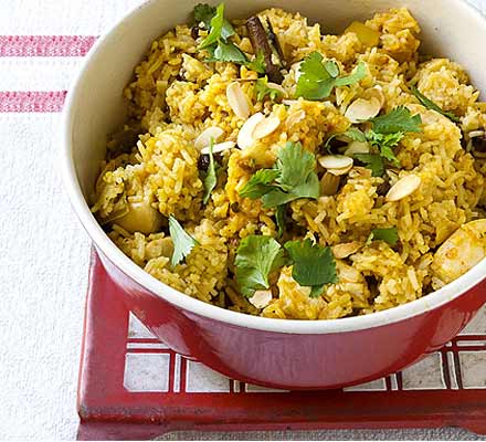 Spiced Chicken Biryani