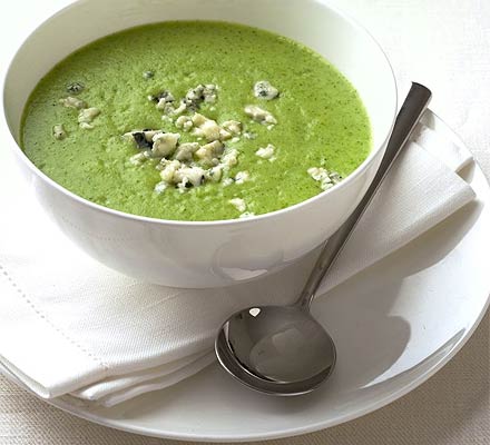 Broccoli & Blue Cheese Soup