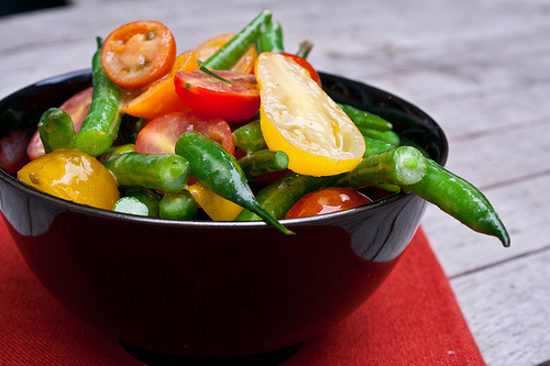 Tomato And Green Bean Salad