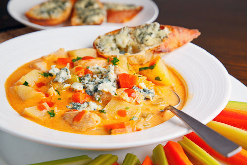 Buffalo Chicken Chowder