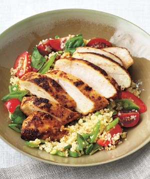 Spiced Chicken With Couscous Salad